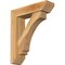 Ekena Millwork Imperial Slat Rough Sawn Bracket w/ Offset Brace, Western Red Cedar, 6"W x 22"D x 26"H BKT0604X22X26IMP06RWR - alternate 1